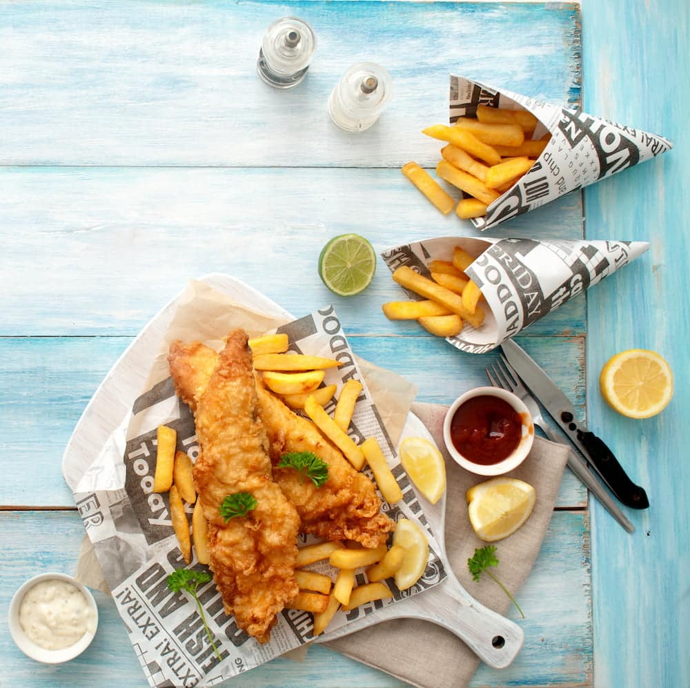 Image of fish and chips